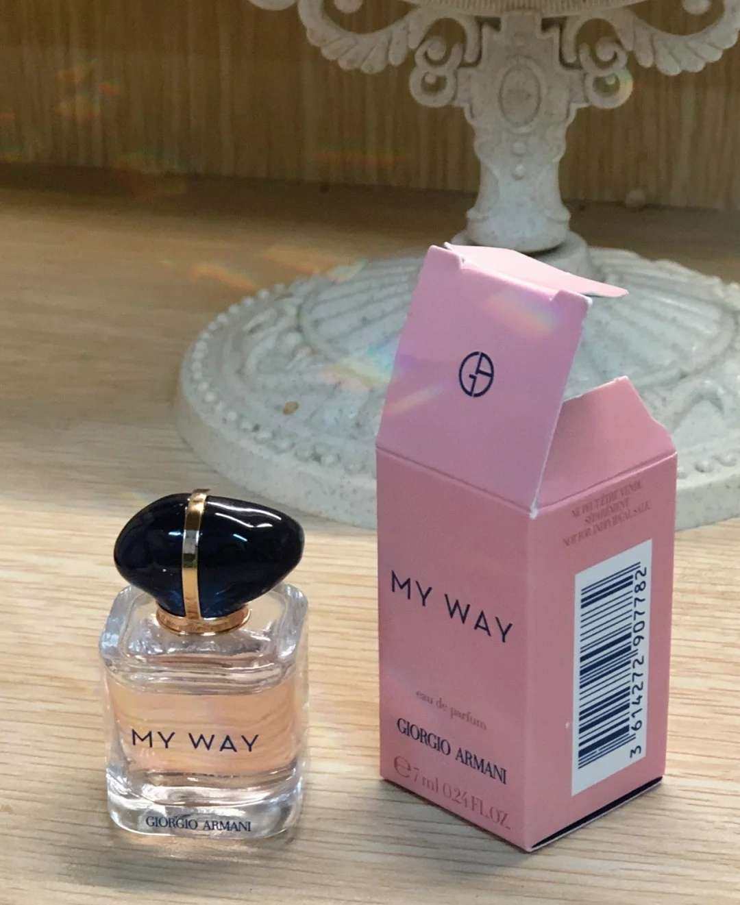 阿玛尼my way香水真的好闻呀！ 我是对香水比较的人，稍微