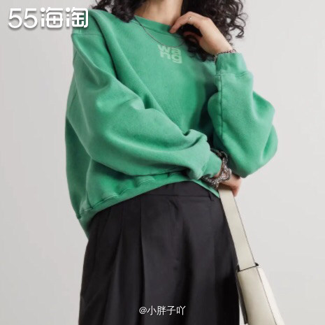 🔹种草产品： ALEXANDERWANG.T 印花纯棉平纹