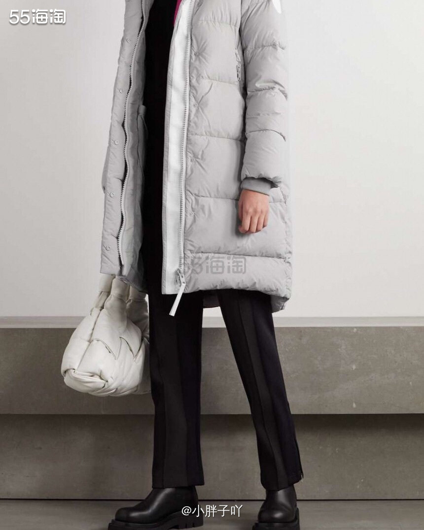 🔹**产品： Canada Goose 加拿大鹅 长款白标