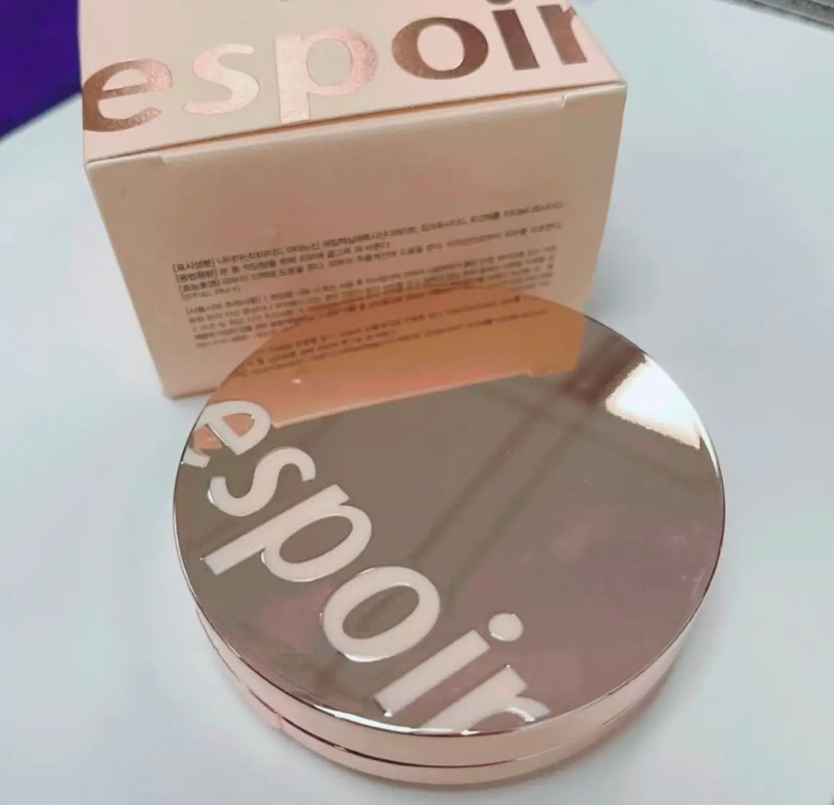 ☁️espoir的气垫！已经超越阿玛尼了😄😄😄，这次买