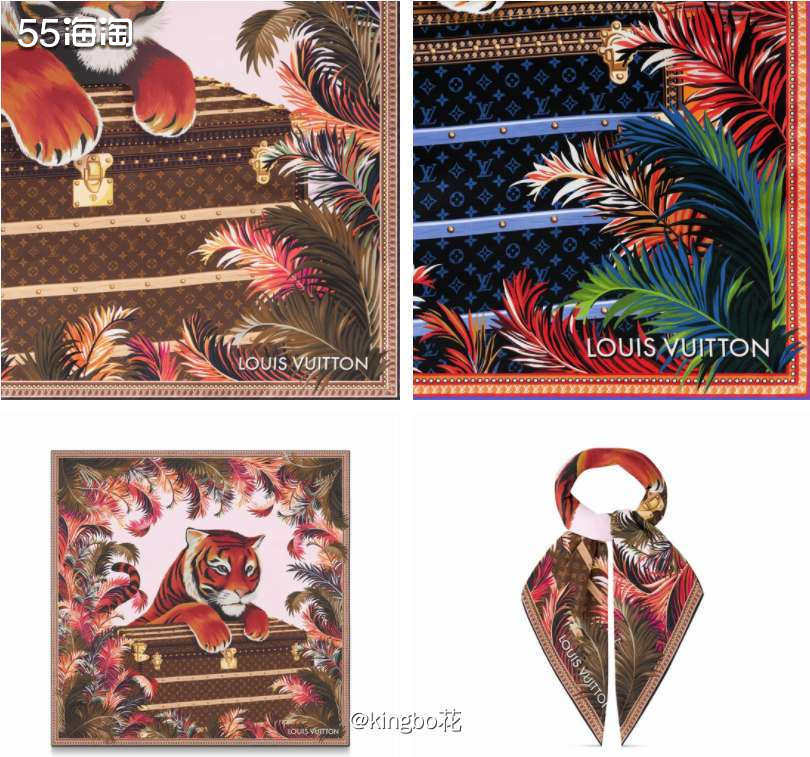 🔴LV虎年限定，全系列很用心，比隔壁Burberry满身老