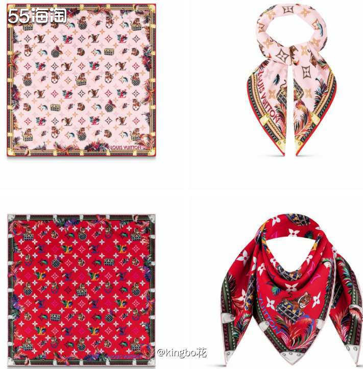 🔴LV虎年限定，全系列很用心，比隔壁Burberry满身老