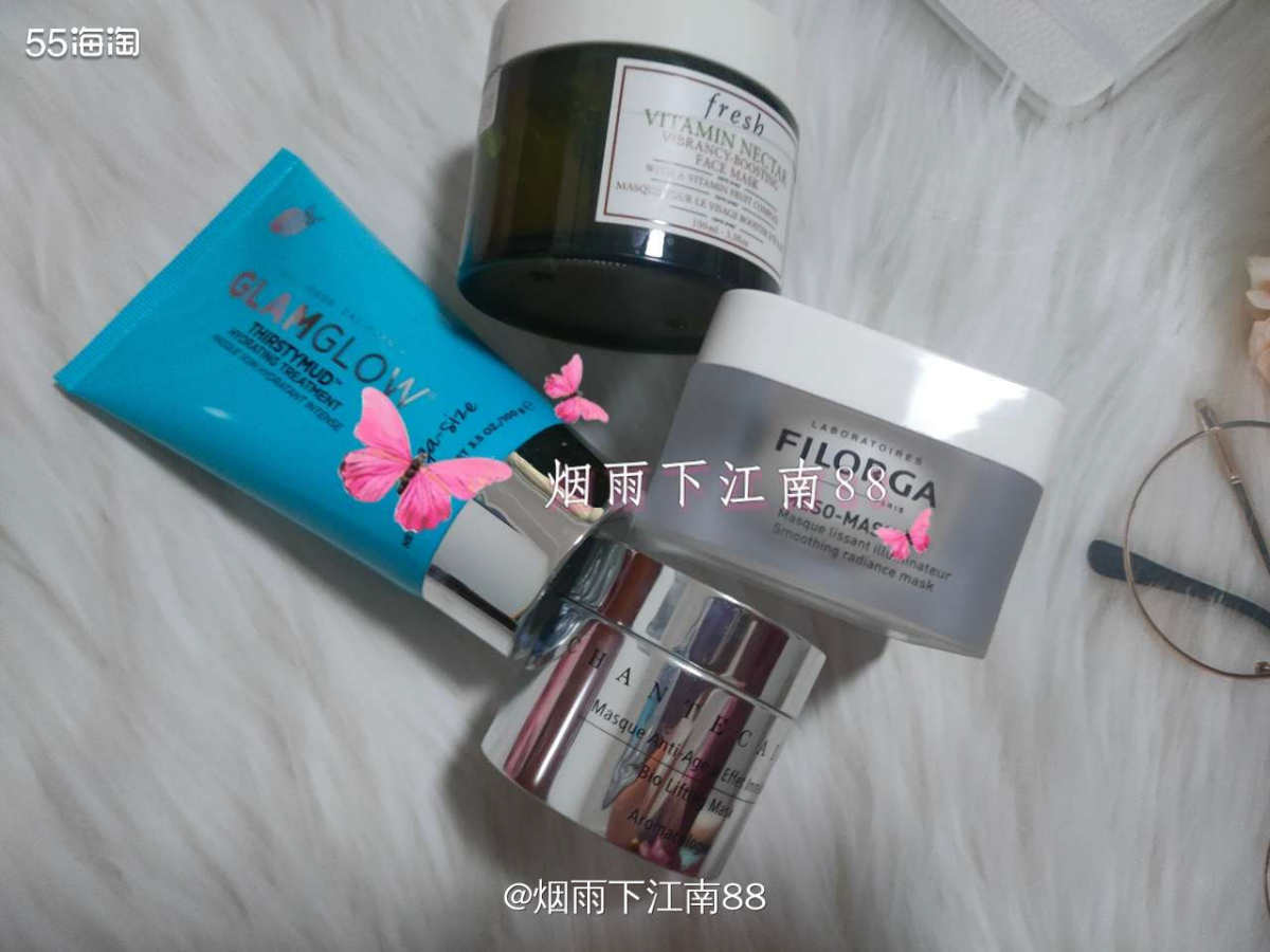 这是我在2021年使用过的面膜空瓶，有香缇卡钻石面膜，馥蕾诗