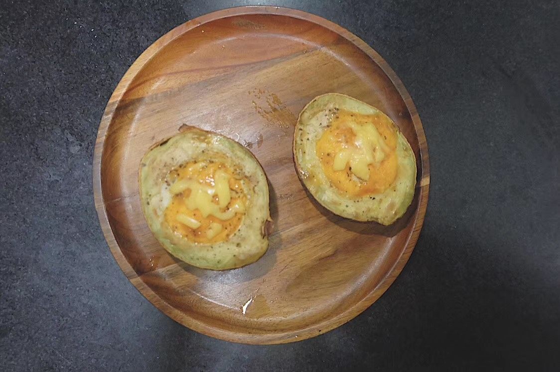 ♨️get牛油果烤蛋超美味的小点心，一个烤箱就足够了！  ➿