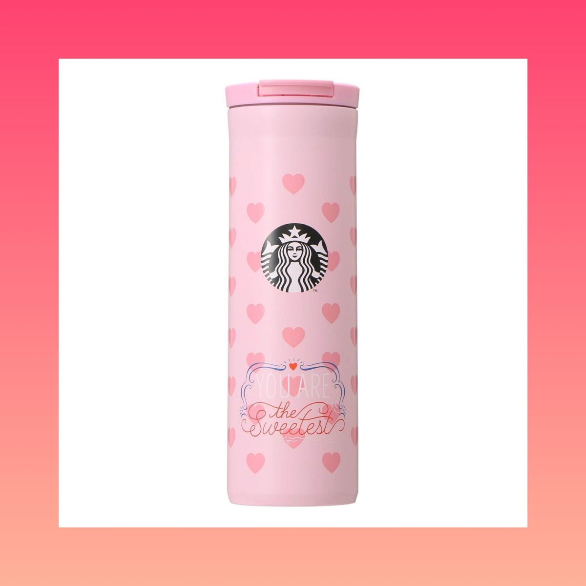 ❤️2022年日本推出的星巴克情人节限定杯，今年的情人节以可