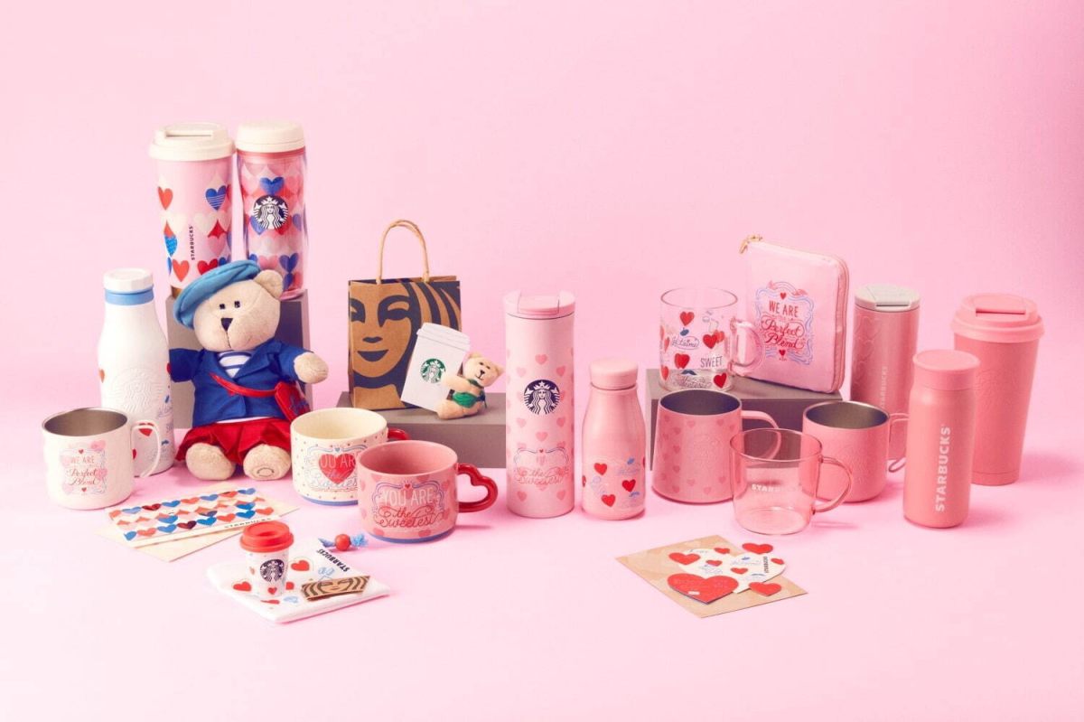 ❤️2022年日本推出的星巴克情人节限定杯，今年的情人节以可