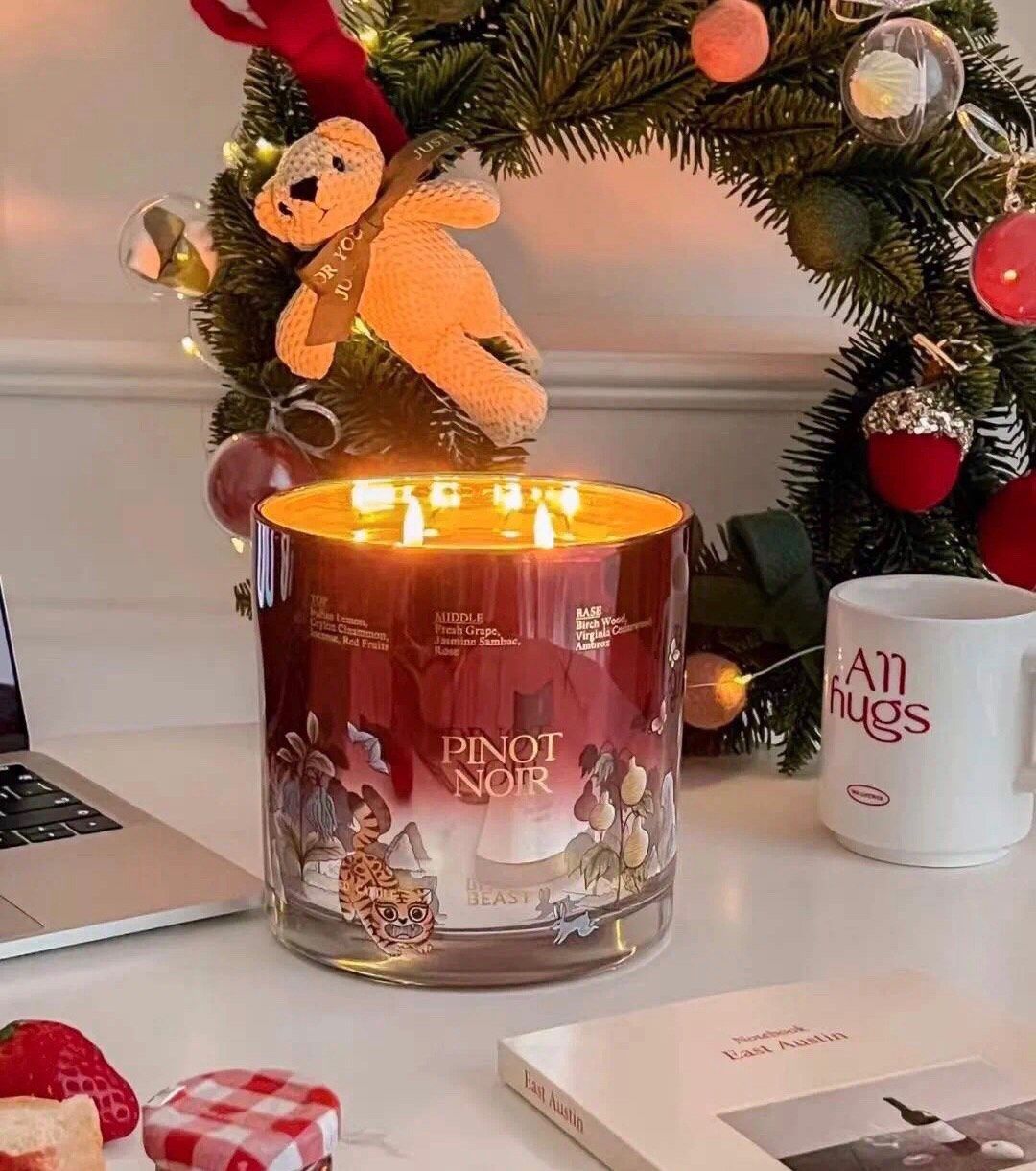 野兽派出的新年限定醉虎下山系列，从老虎抱枕、睡衣，再到香薰，