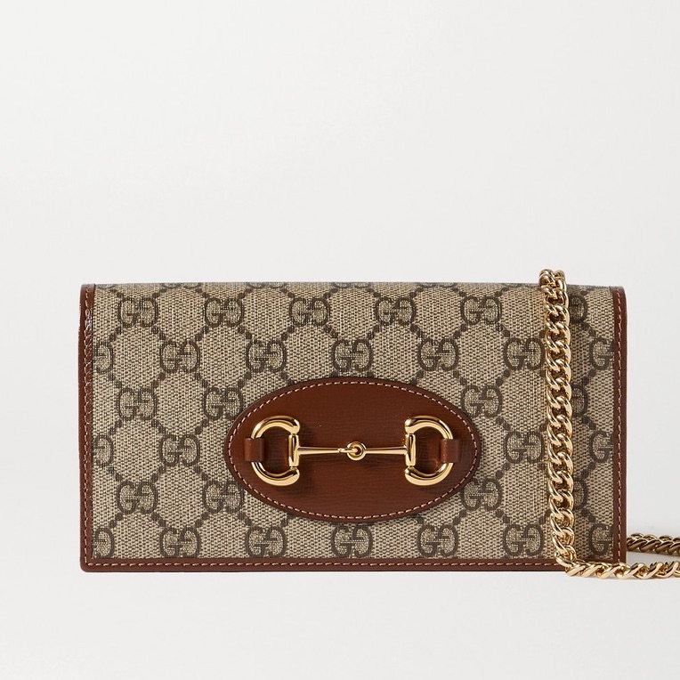👜 GUCCI Horsebit 1955 链条小包包，质