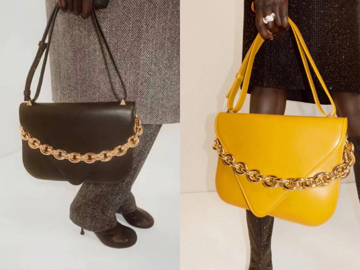 💛 Bottega Veneta很擅长把柔软的皮革和硬朗的