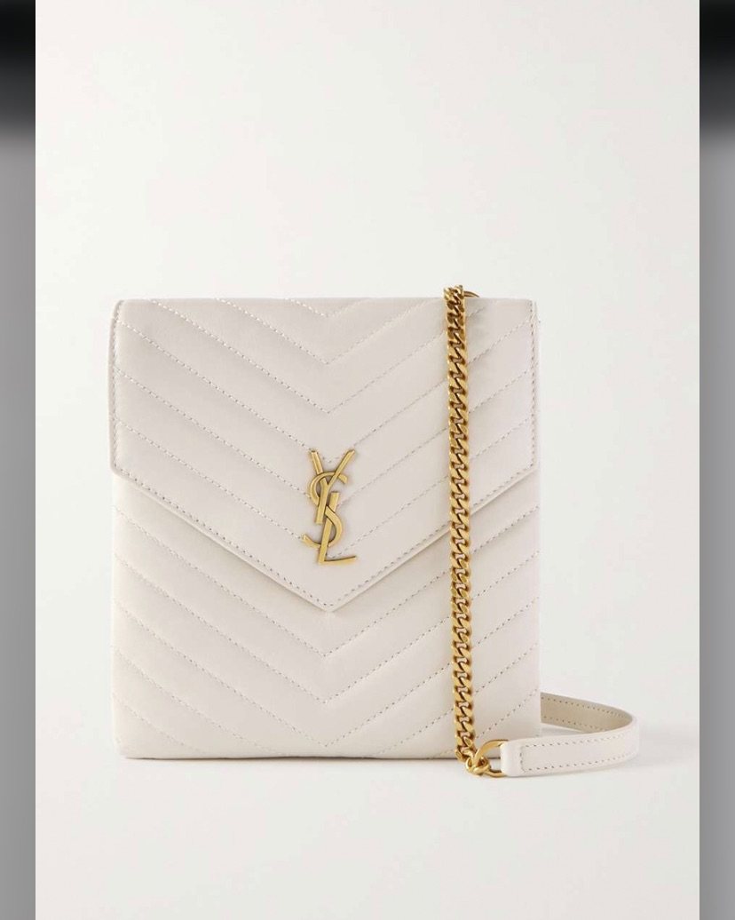 ‪💭YSL款斜挎包包，正方形设计更加特殊‬  ‪💨说大牌