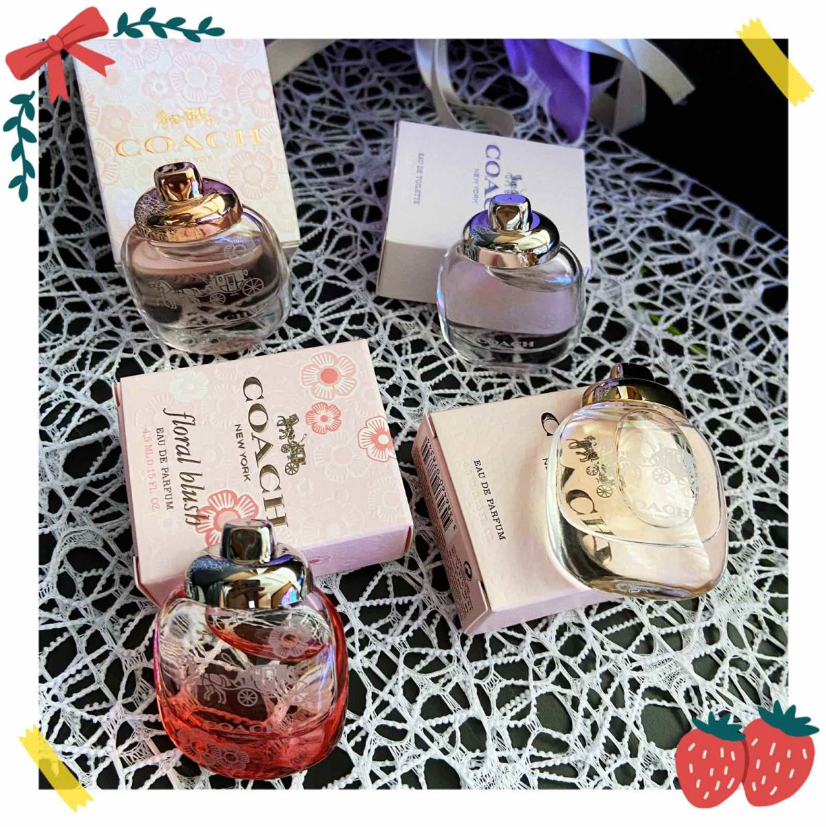 🌼coach的香水真的都还挺好闻的，对于平时喷香水的场合少