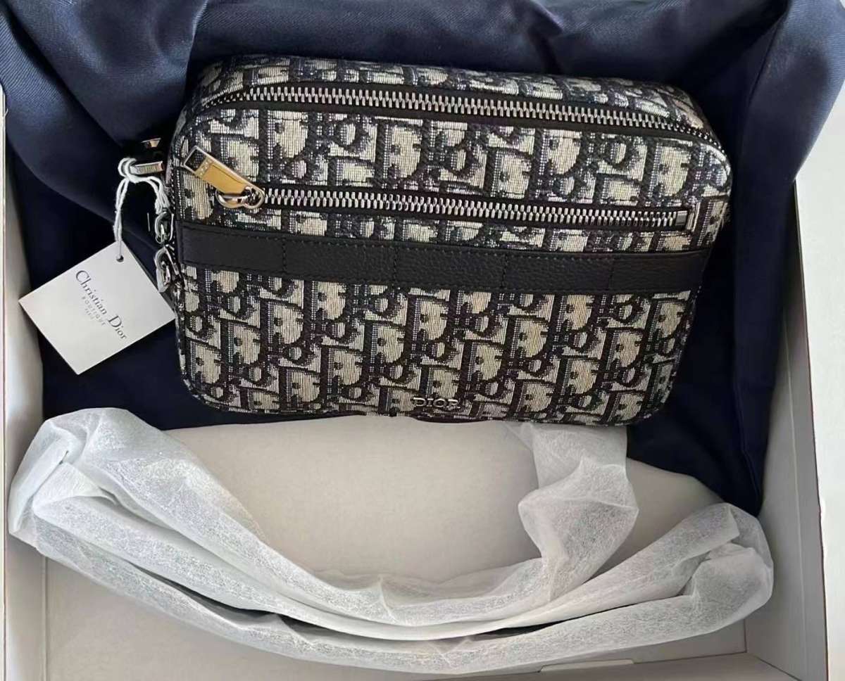 dior迪奥经典老花相机包