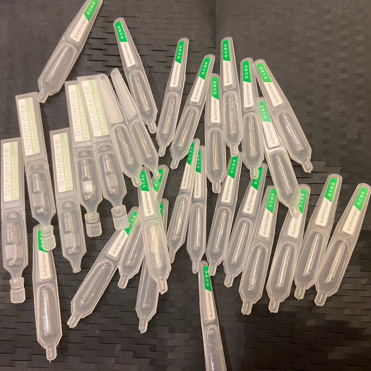 🔔今年爱上了用次抛，虽然才没用几个月，发现已经堆了一堆空管