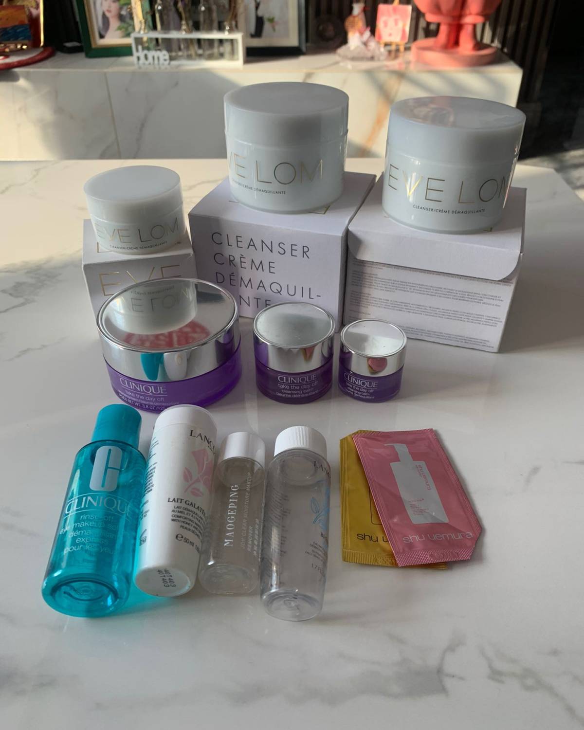 我是从贝德玛卸妆水unny卸妆水直接跨度到EVELOM卸妆膏