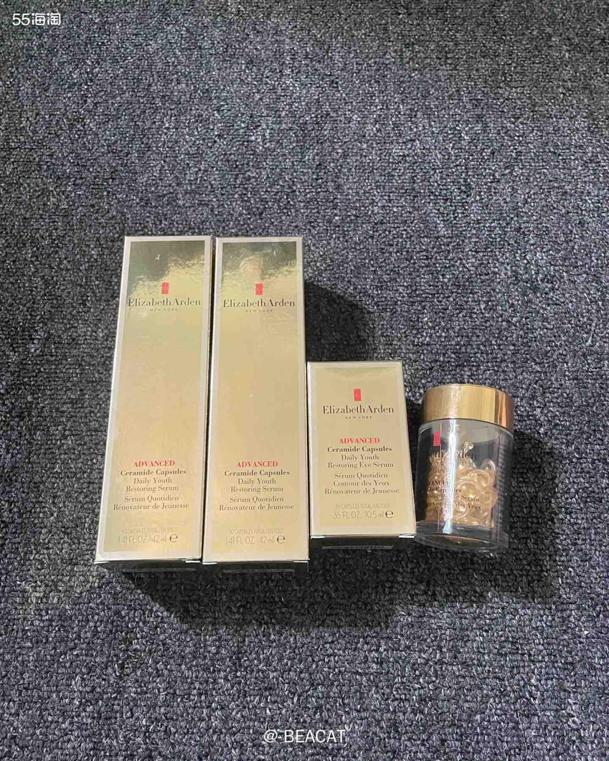 作为海淘雅顿的老司机，平均每月2单的节奏，几乎全线护肤产品都