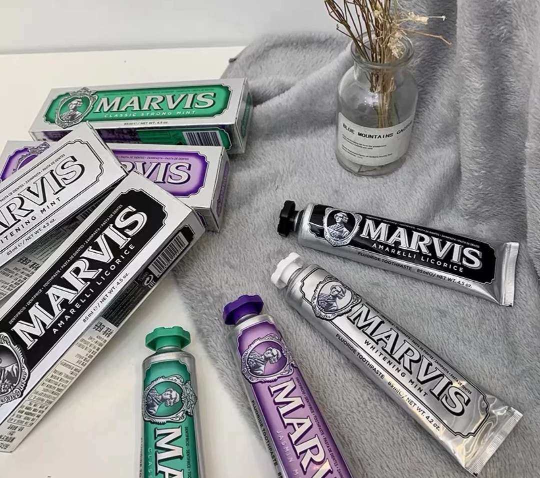 🌸产品名称:marvis牙膏  🌸口味:紫色茉莉薄荷味 