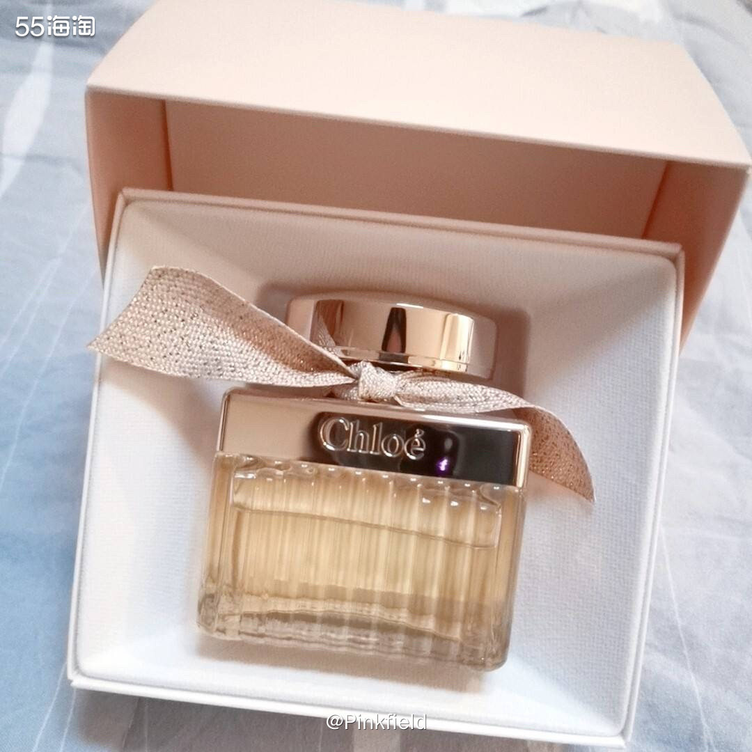 🎀Chloe 淡香精又称肉丝带，高颜值瓶身配上香槟色绸带，