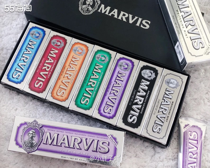 🐳产品种草：Marvis 茉莉薄荷牙膏  🐳产品容量：8