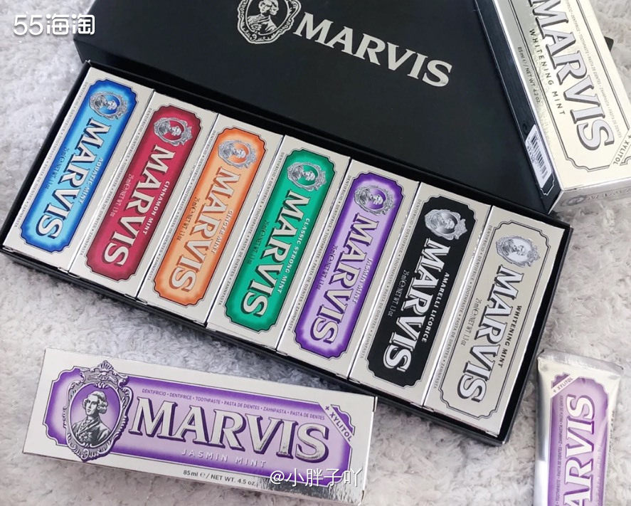 🐳产品种草：Marvis 茉莉薄荷牙膏  🐳产品容量：8