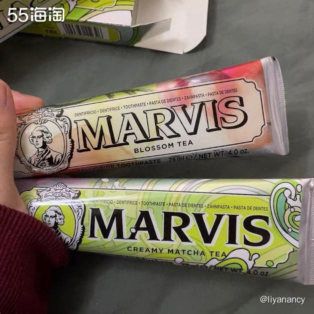 ✨前段时间买的marvis牙膏还没有收到，今天又买了十几只，