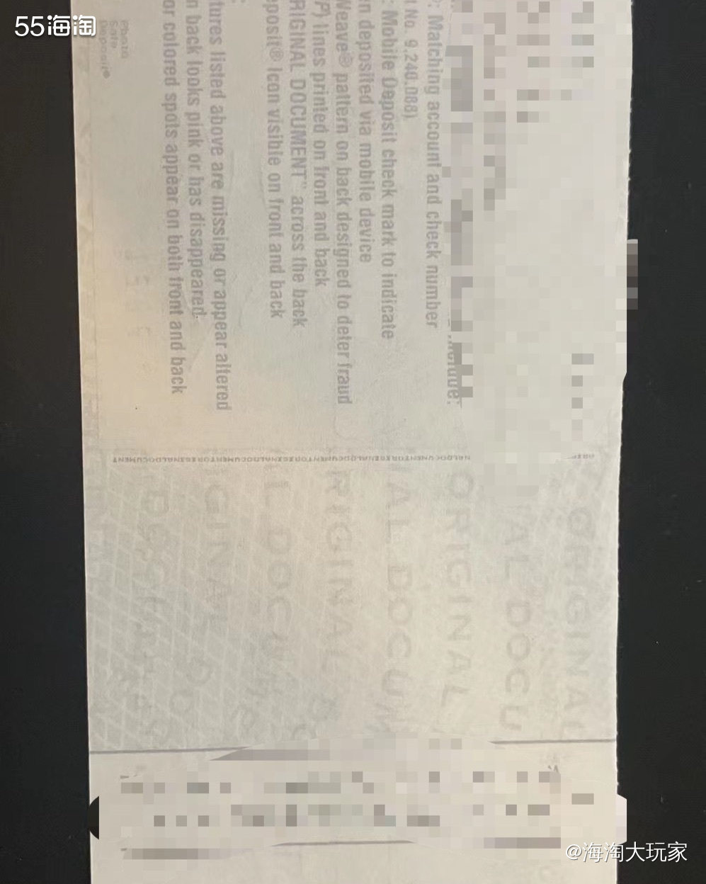 个人支票一般和你的支票账户（checking account