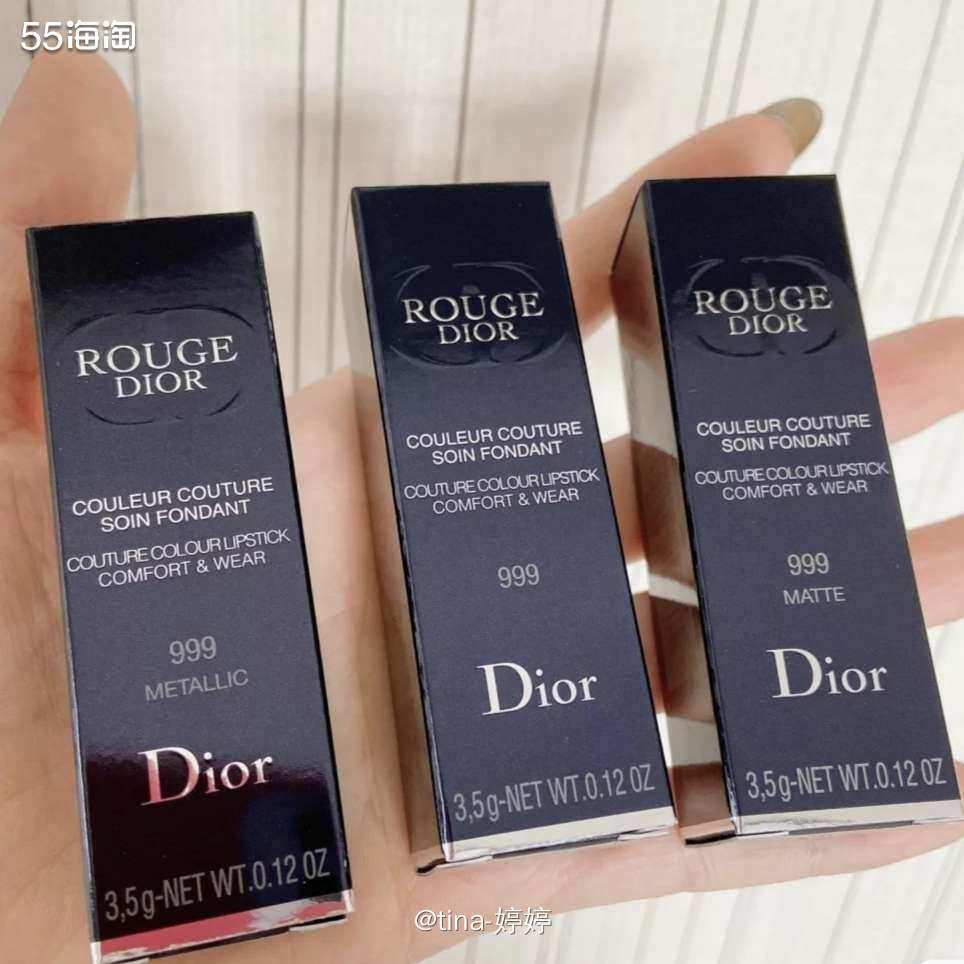 如果必须要一支唇膏，我觉得迪奥999必须榜上有名，霸气的宣传