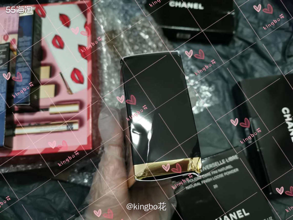 🔴今晚心碎来个心碎开箱，香奈儿散粉零碎不堪到货开箱咯  �