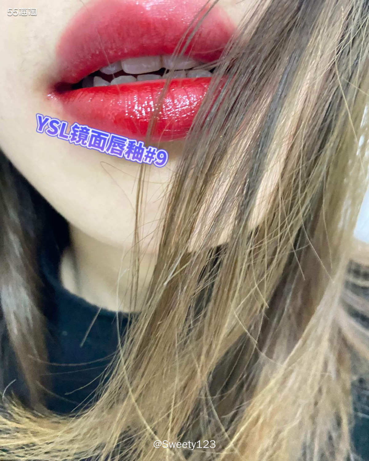 无P图，无滤镜！！！本人真实试色。 老网红- YSL镜面唇釉