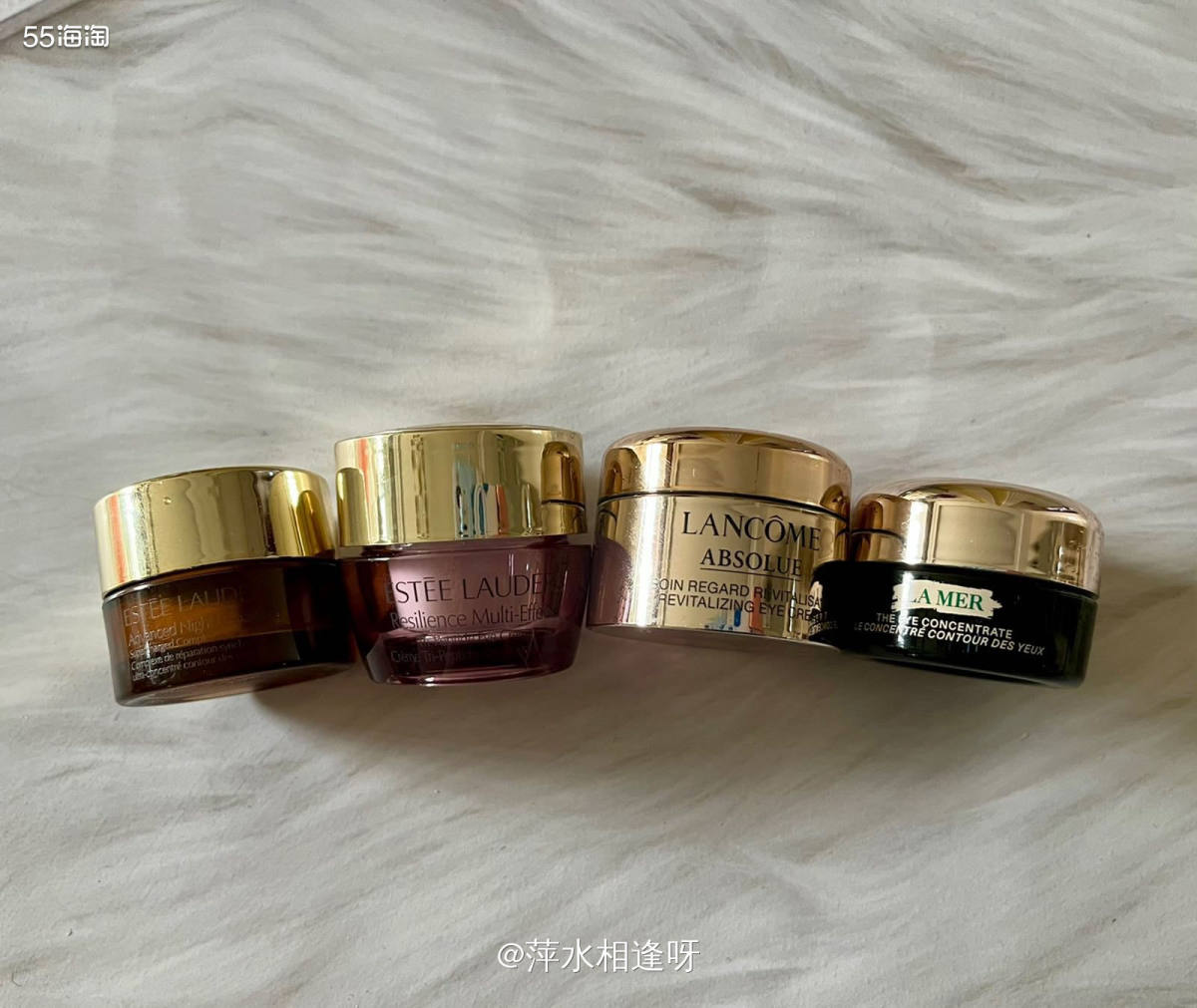 ⚡️自从自己会海淘了以后，都不用怎么买正装眼霜了，光是送的各
