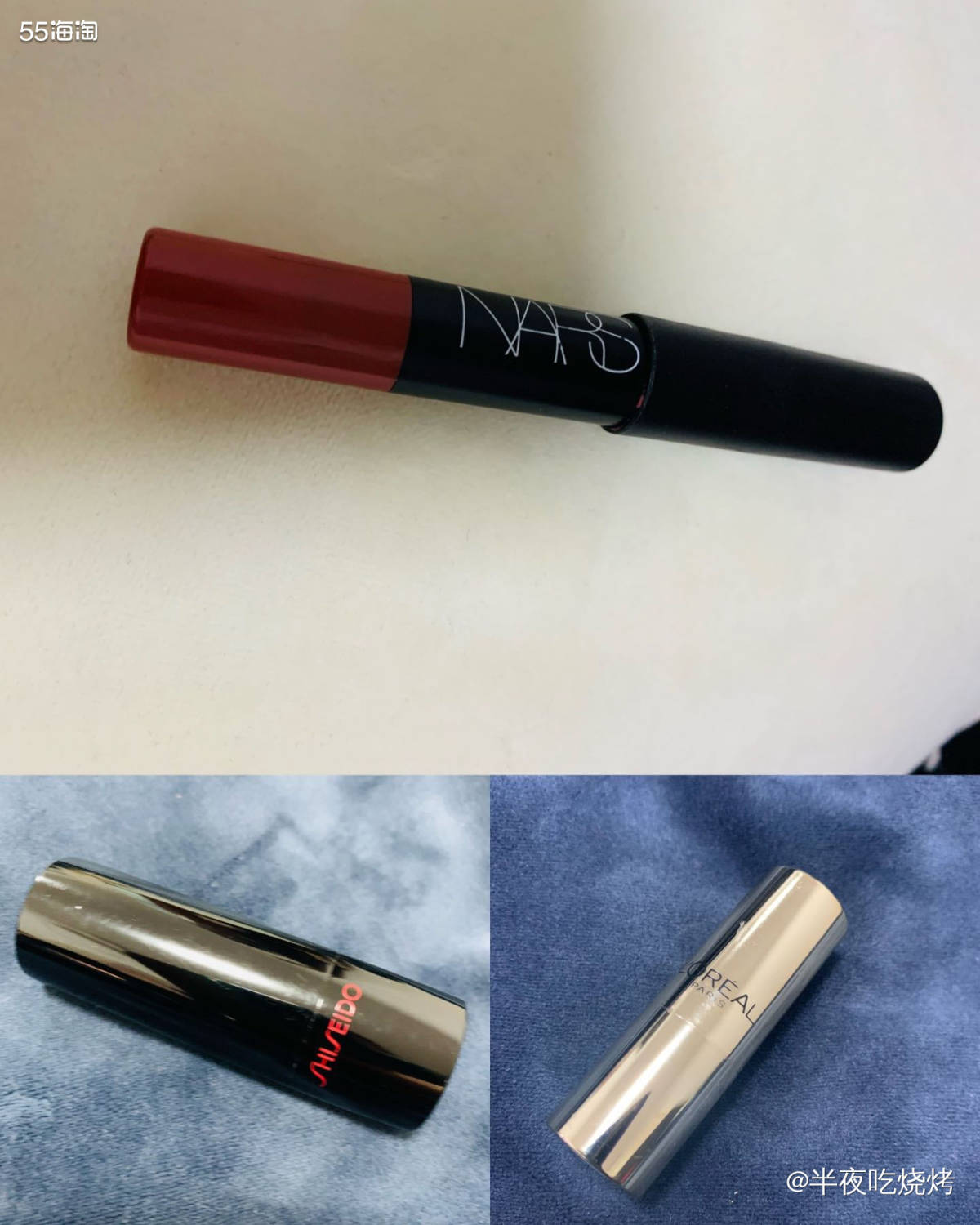 🥥豆沙色口红💄可以说是很能出错的一个选择了，淡妆浓抹总相