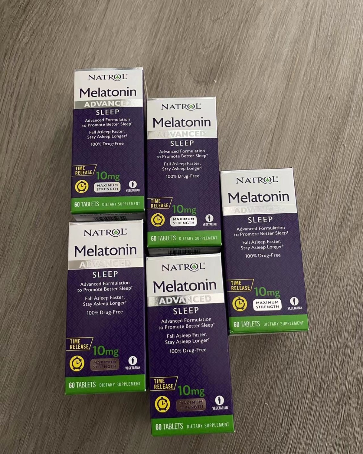 这款是美国🇺🇸Natrol褪黑素，含有维生素B-6，可以