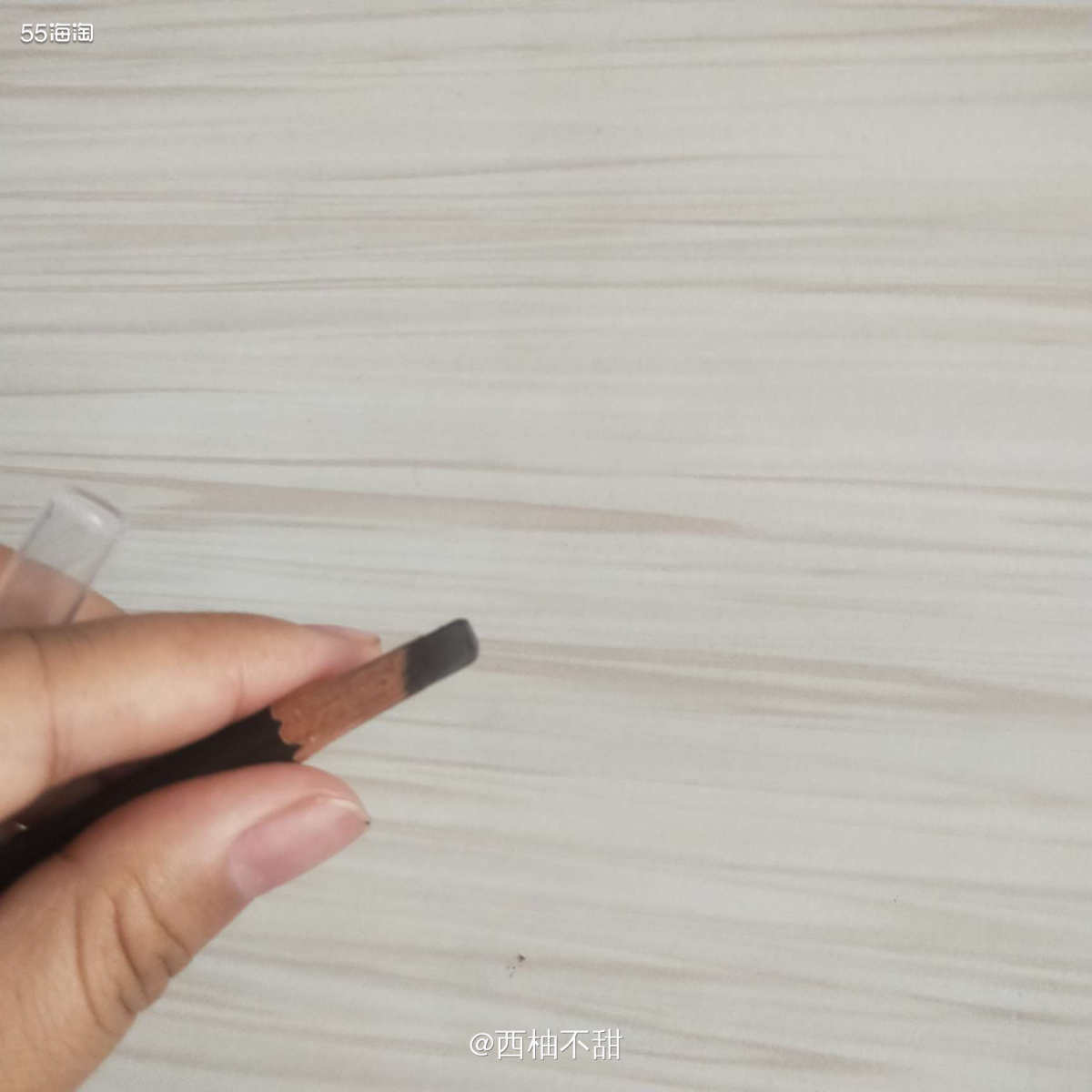 ✨偶然发现的qm18眉笔，买来试了试，还挺好用的，只不过就是