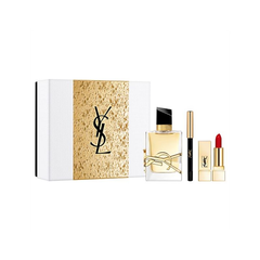 Yves Saint laurent 圣罗兰 Libre自由之水女士香氛套装（EDP 50ml+小样口红+小样眼线笔）