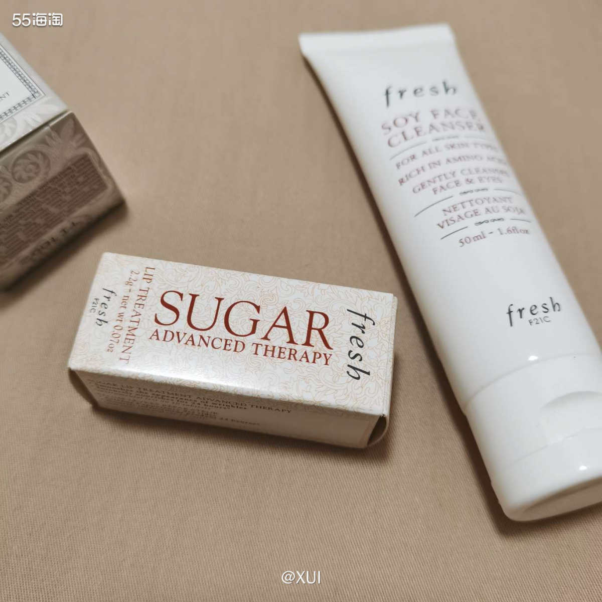 这个Fresh唇膏是去年nd周年庆的赠品，之前就一直很种草这