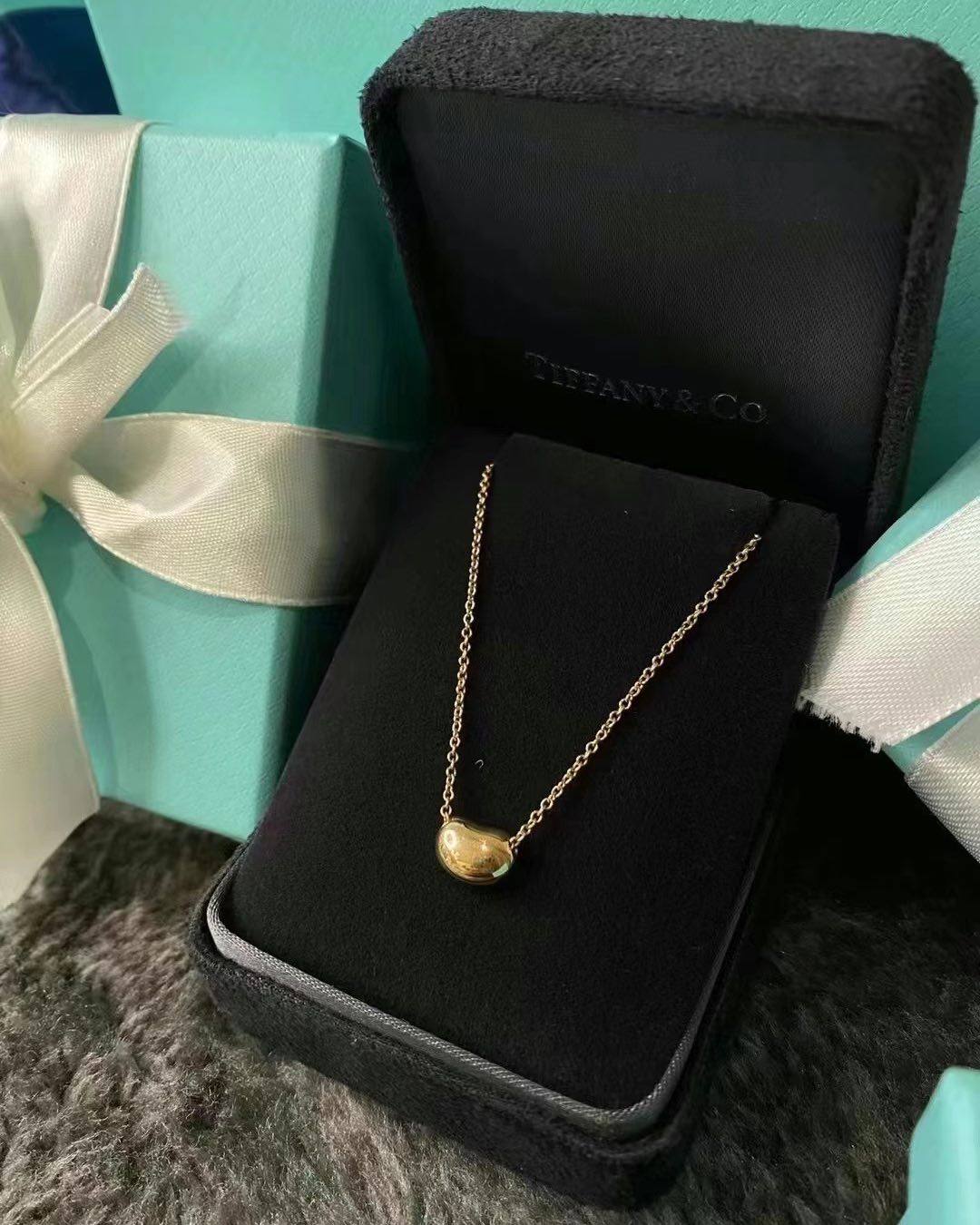 国内现货Tiffany 蒂芙尼 金豆豆 招财豆~ 9mm，寓