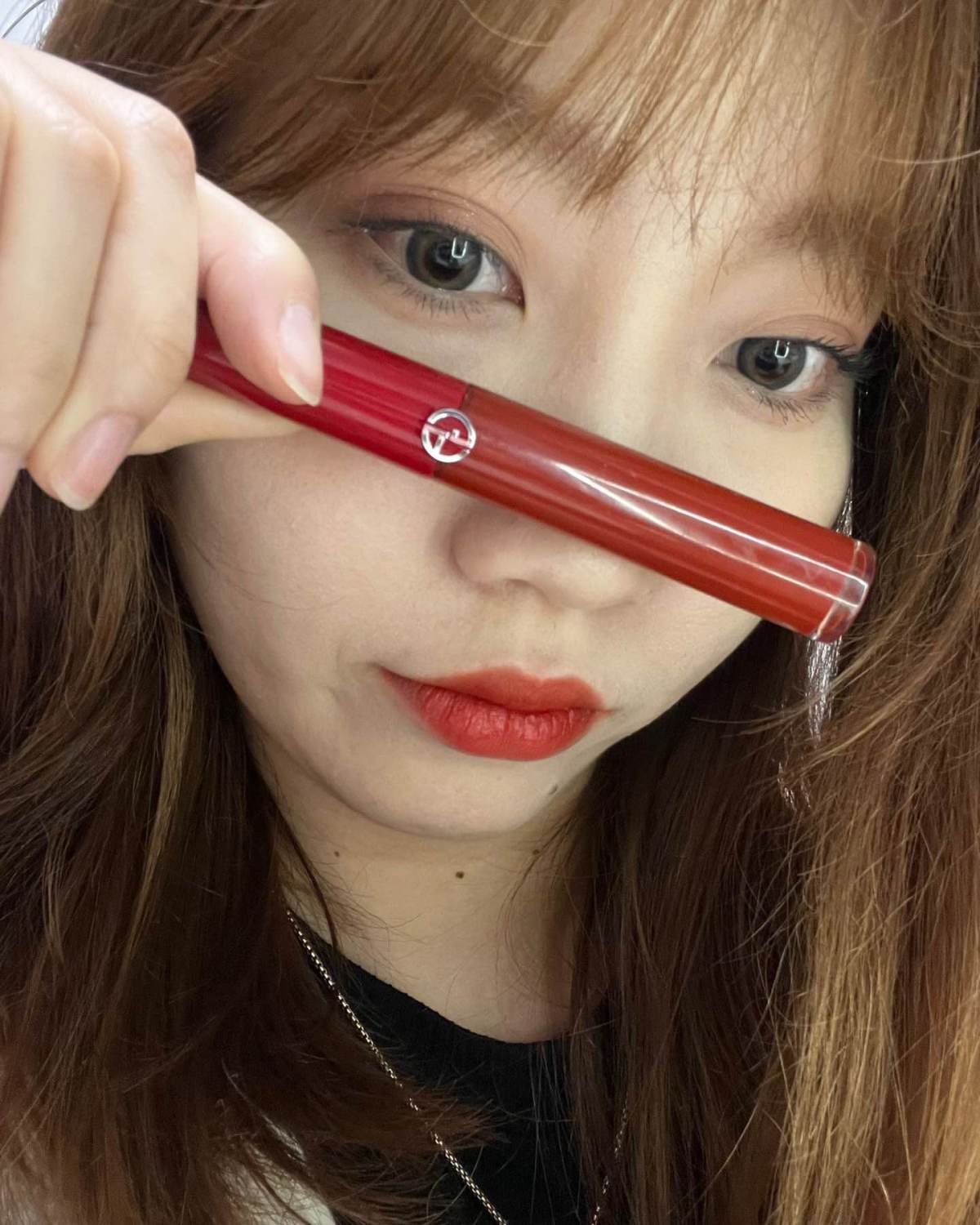 今年情人节男票送的🎁，不得不说，405番茄红真的很绝啊啊啊