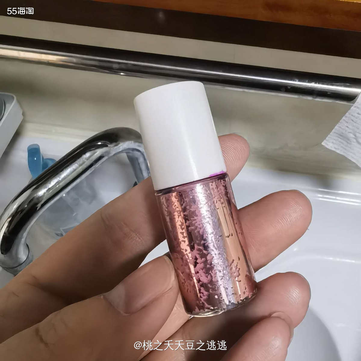 这个色号是posie tint，看瓶子的磨损程度就知道我有多