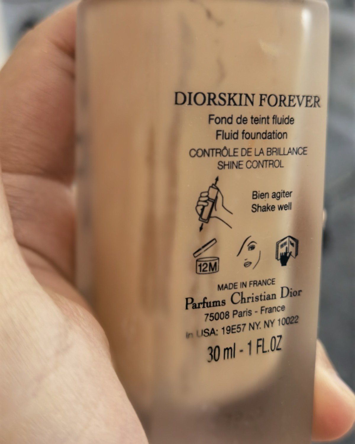 这款Dior迪奥Forever粉底液，因为真的超级防水、超级