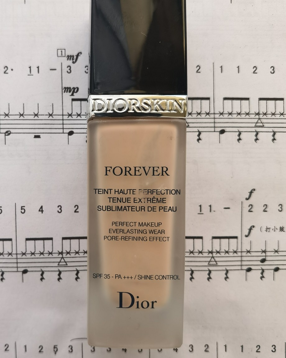 这款Dior迪奥Forever粉底液，因为真的超级防水、超级