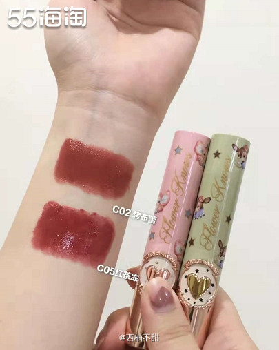 ✨最近迷上了一个颜值超高的国货口红——花知晓，我买的是花知晓