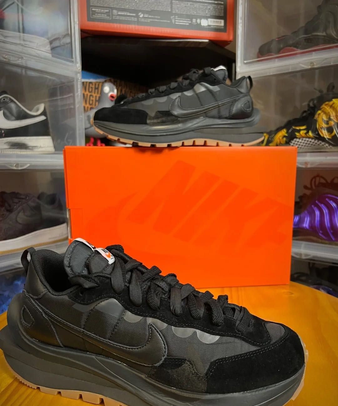 给大家Nike和sacai联名华夫鞋 1.这双鞋已经火爆了今