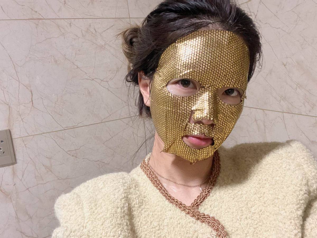 💛可复美黄金肌肽紧致面膜，敷上它就是一个埃及法老  〽️最