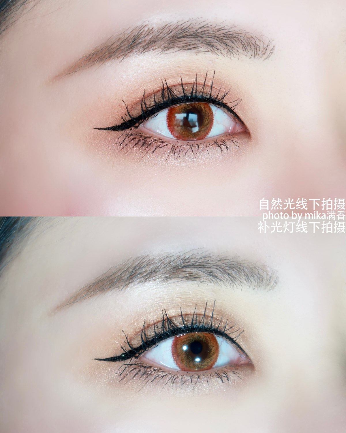 是线下199-100凑单买的，本来是想买一颗带蓝色细闪的棕色