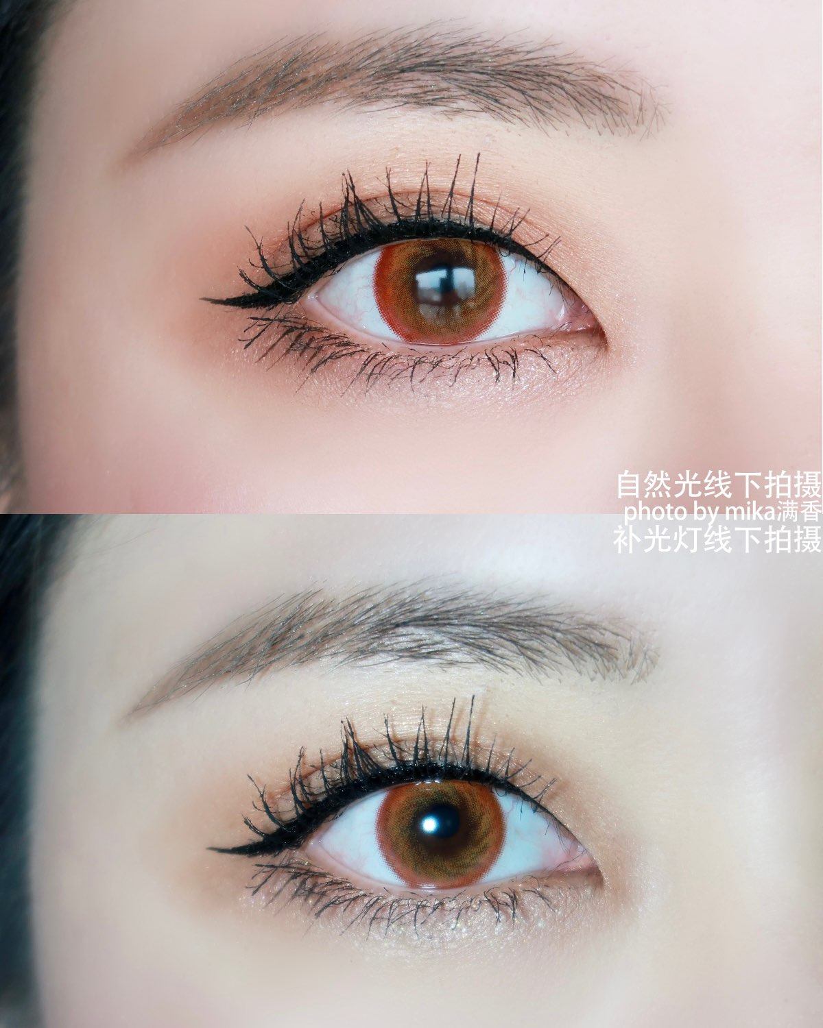 是线下199-100凑单买的，本来是想买一颗带蓝色细闪的棕色