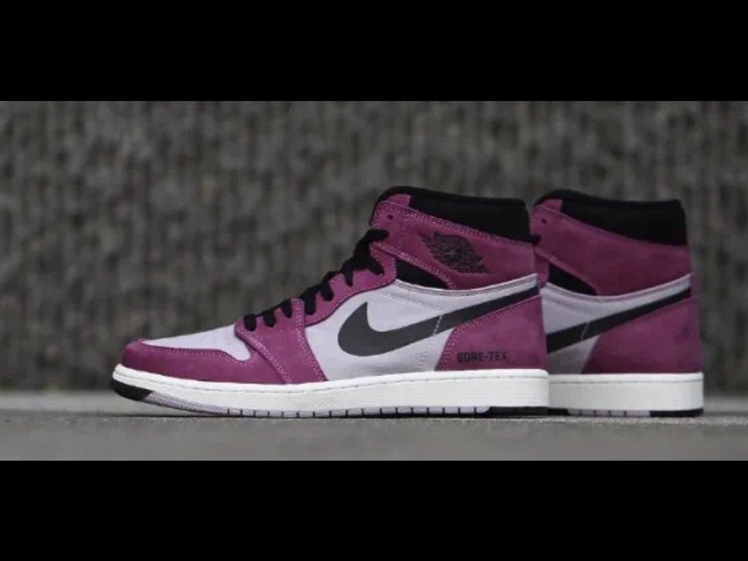 Nike又别出心裁，新推出一款浆果配色的AJ1 GTX，而且