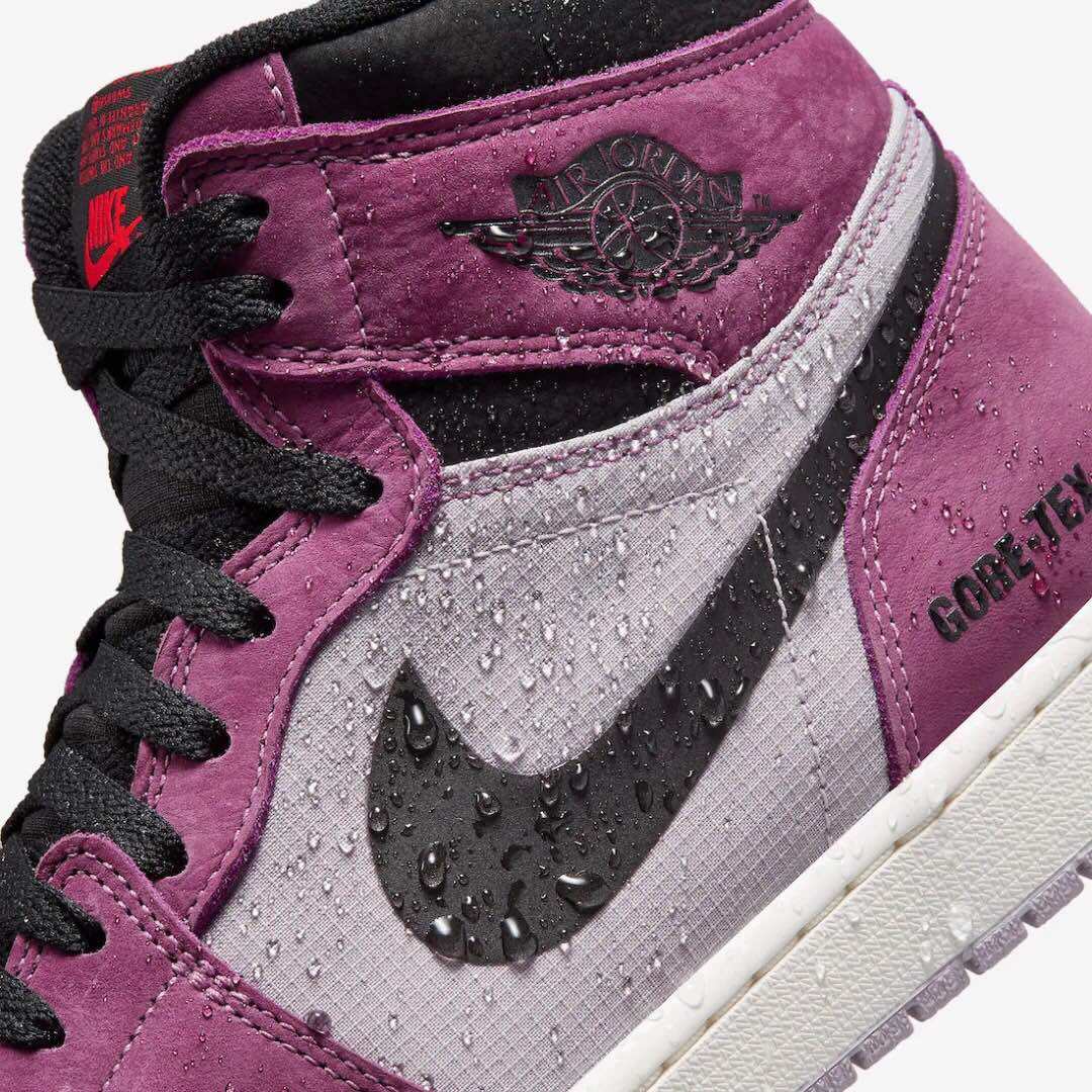 Nike又别出心裁，新推出一款浆果配色的AJ1 GTX，而且