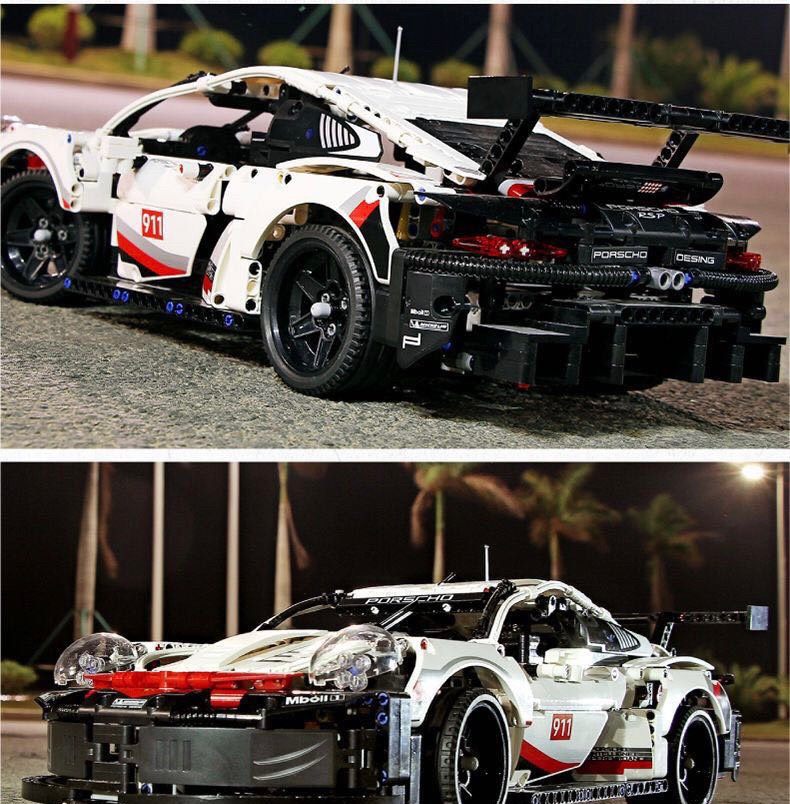 ✅乐高推出保时捷911 RSR赛车：911 RSR属Tech