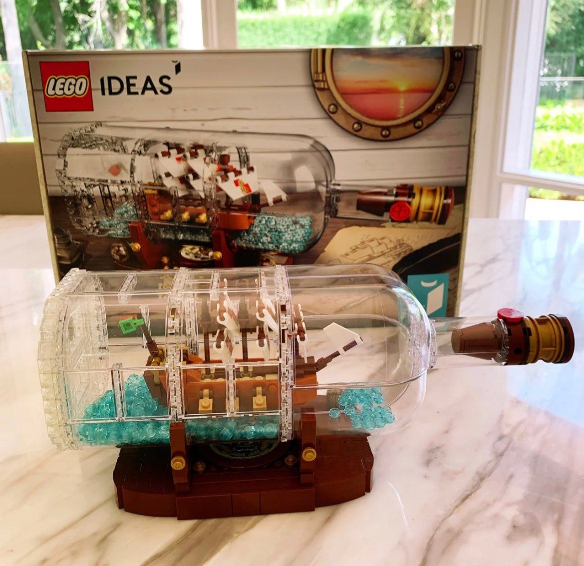 🌈乐高21313瓶中船注定是传奇的一款，虽然网上对它褒贬不