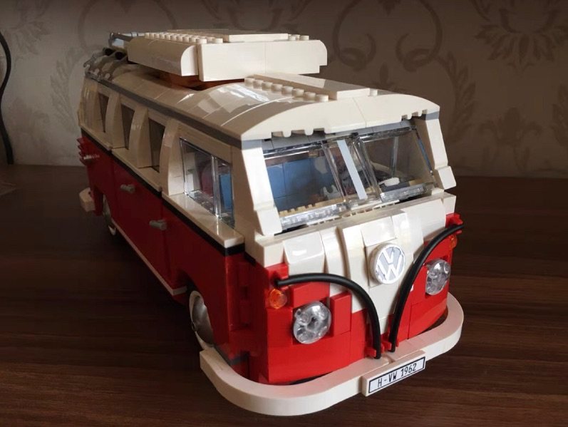 🚌 lego限量版大众T1露营车组装，经典值得收藏  🦯