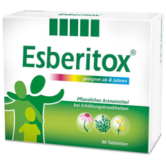 【任选6件包邮含税】Esberitox 施保利通 抗感冒**性流感口服片 90片